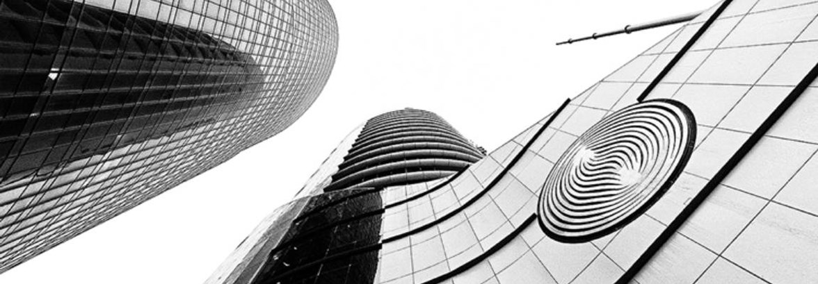 QFC tower black and white